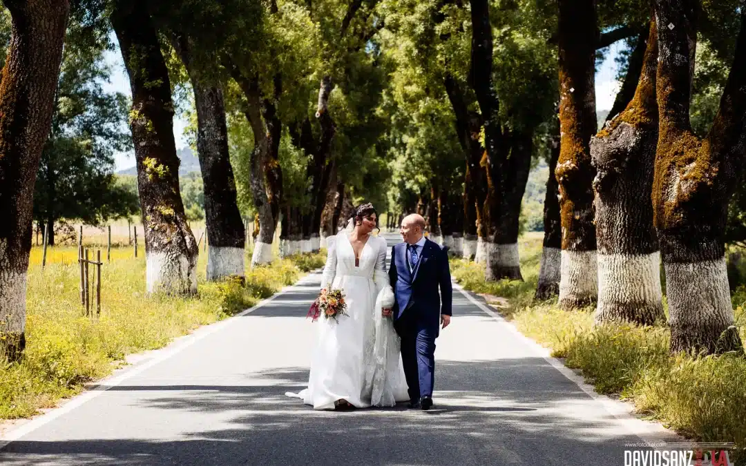 Boda en San Vicente de Alcántara y Quinta dos Lagartos | David & Alba